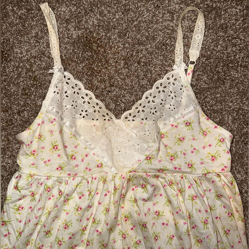 Early 2000s Victoria Secret floral dress